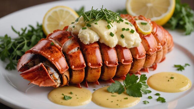 Gourmet Sous Vide Lobster Tail With Light Butter