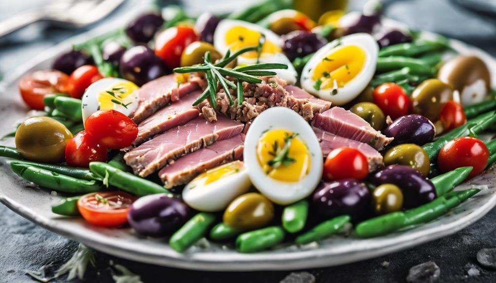 delicious mediterranean salad ingredients