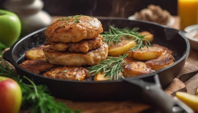 Chicken Apple Sausage Breakfast Patties