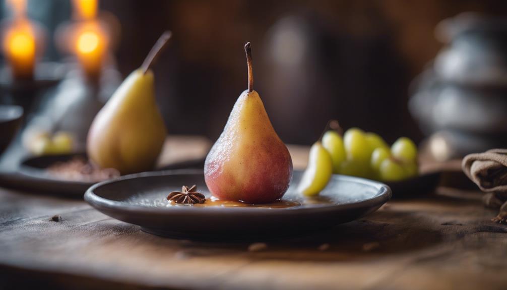 delicious pear cuisine origins