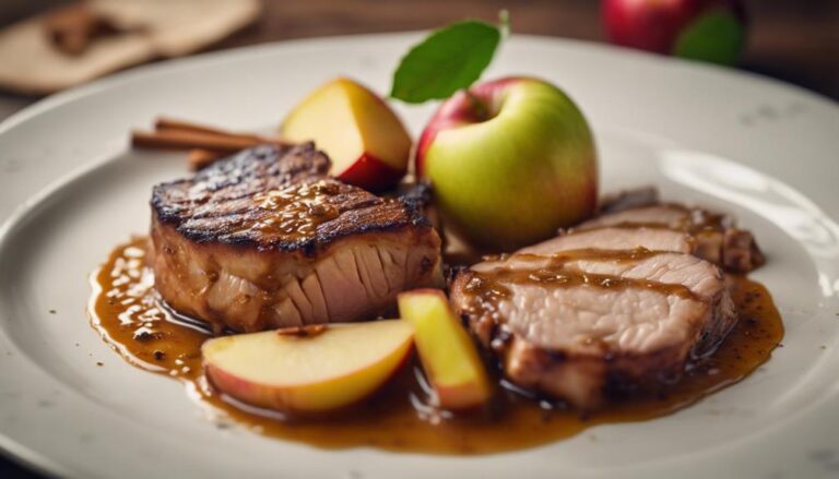 Sous Vide Pork Chops With Apple Sauce