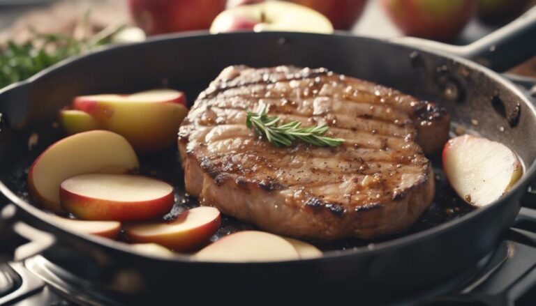 Psalms’ Pork Chops Sous Vide With Apple Sauce