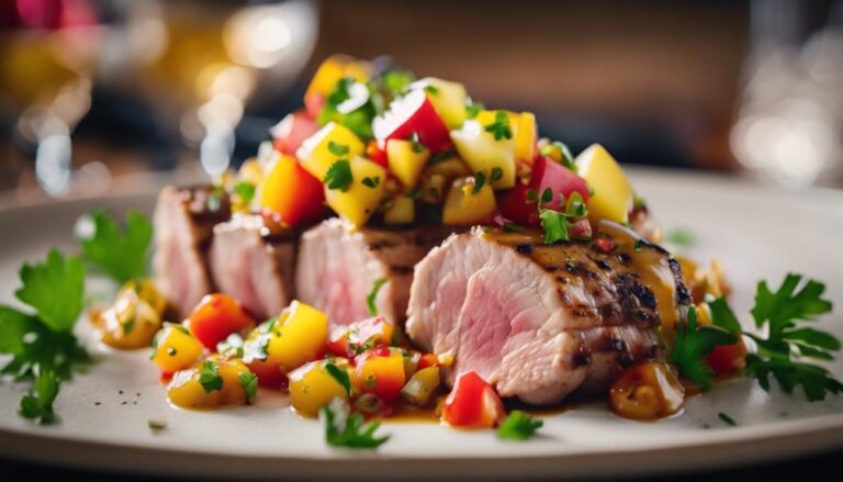 Sous Vide Pork Tenderloin With Apple Salsa