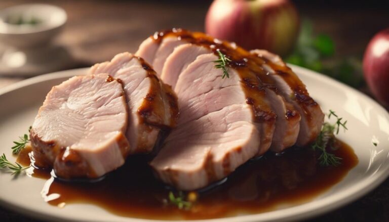 Sous Vide Pork Tenderloin With Apple Cider Vinegar Reduction