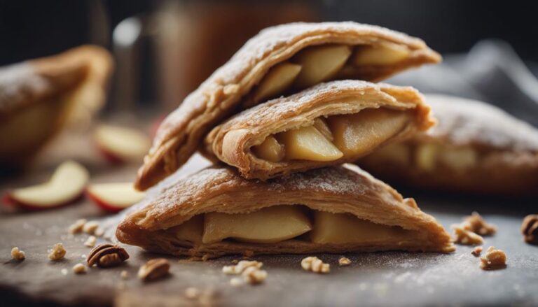 Sous Vide Apple and Walnut Whole Wheat Turnovers