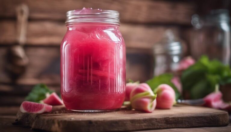 Sous Vide Rhubarb Compote