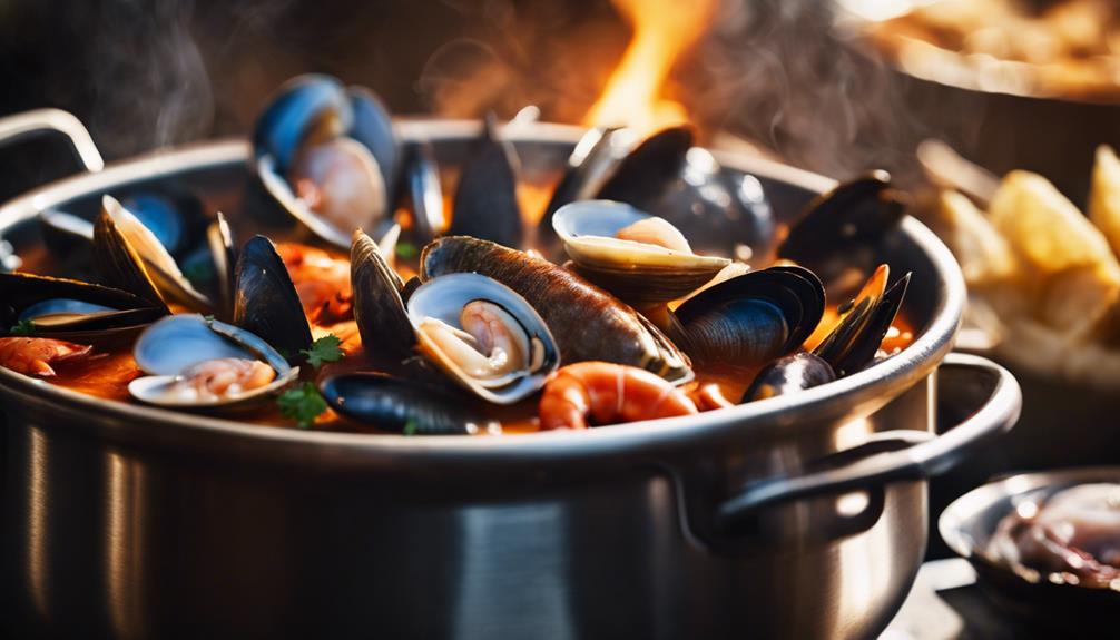 delicious seafood stew origin