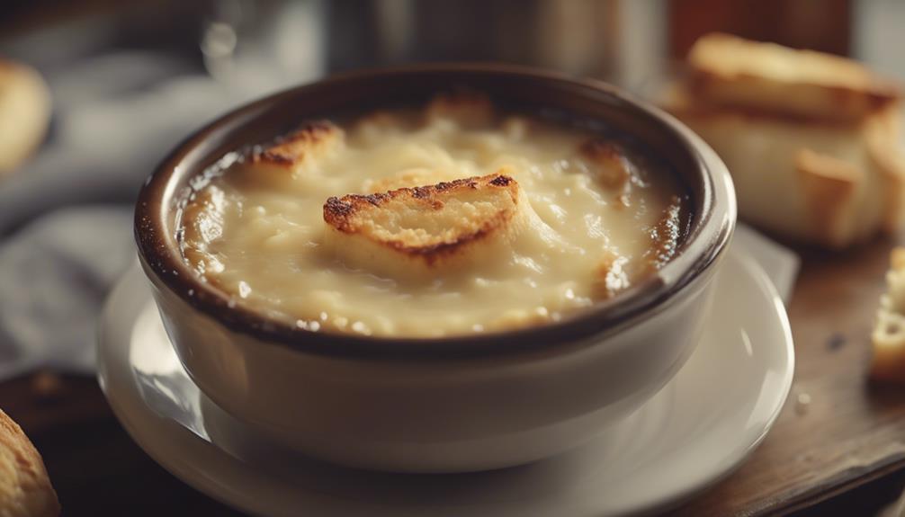 delicious slow cooked onion soup