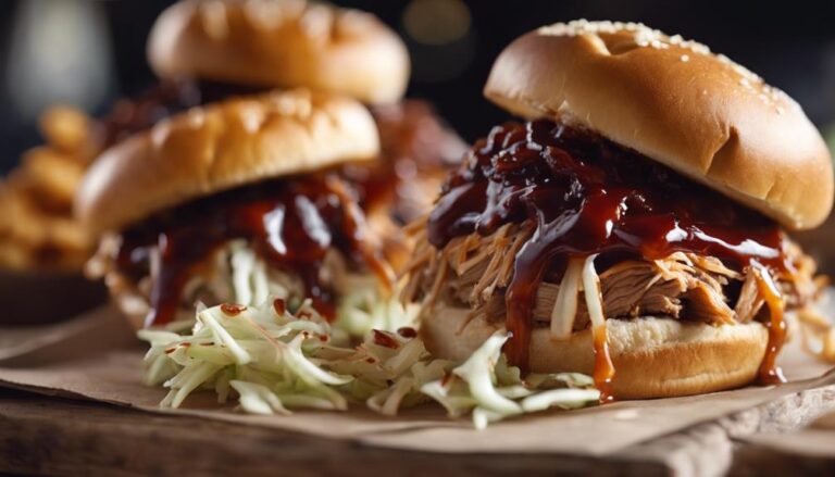 Sous Vide BBQ Pulled Pork Sandwiches