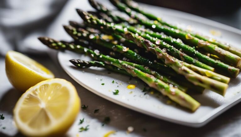 Sous Vide Grilled Asparagus With Lemon Zest