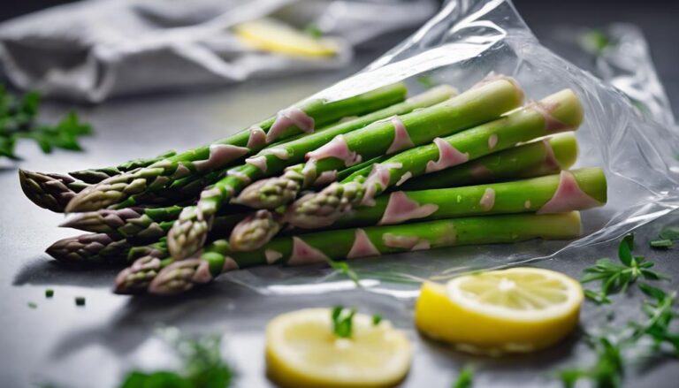 Sous Vide Asparagus With Lemon Drizzle