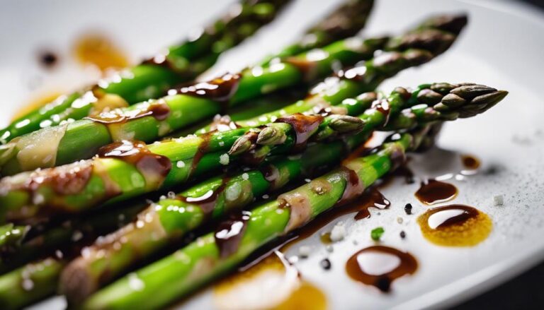 Sous Vide Asparagus With Vinegar Drizzle