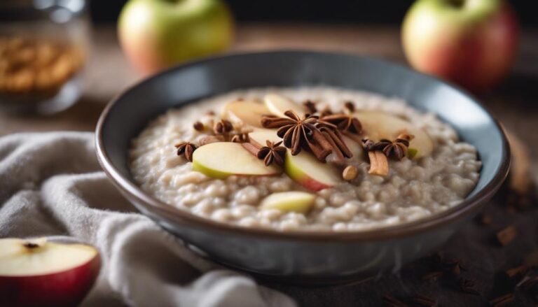 Sous Vide Spiced Apple Oatmeal