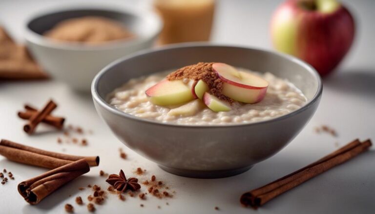 Sous Vide Apple Cinnamon Porridge