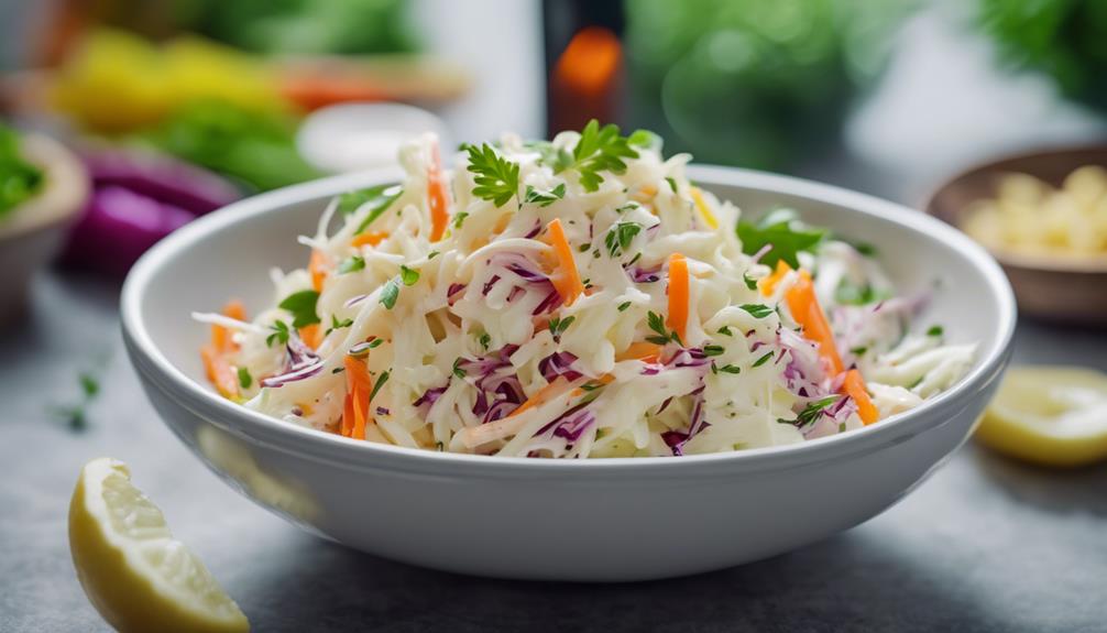 delicious sous vide coleslaw