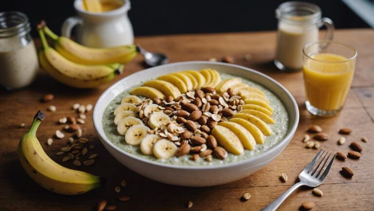 Sous Vide Banana Almond Smoothie Bowl