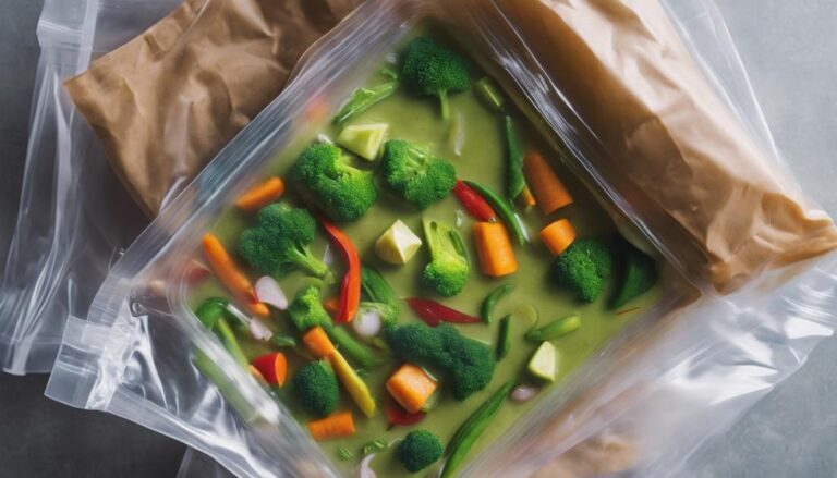 Sous Vide Thai Green Curry With Vegetables