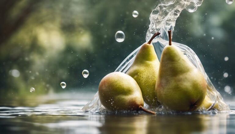 Sous Vide Cardamom Poached Pears