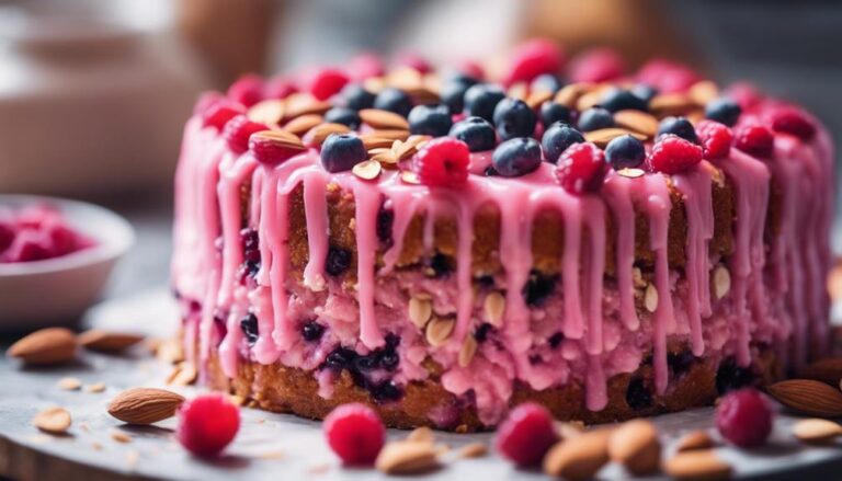 Sous Vide Berry and Almond Cake