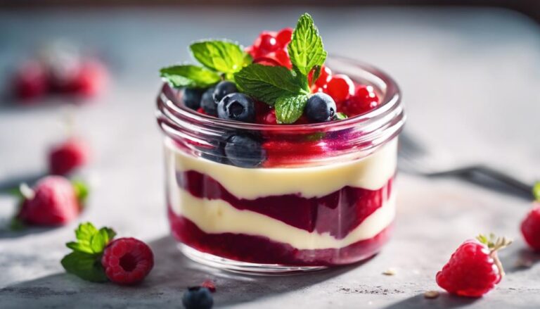 Sous Vide Berry Pudding