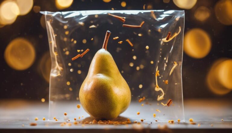 Sous Vide Pear With Honey and Cinnamon