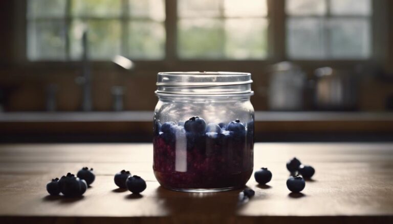 Sous Vide Blueberry Cobbler