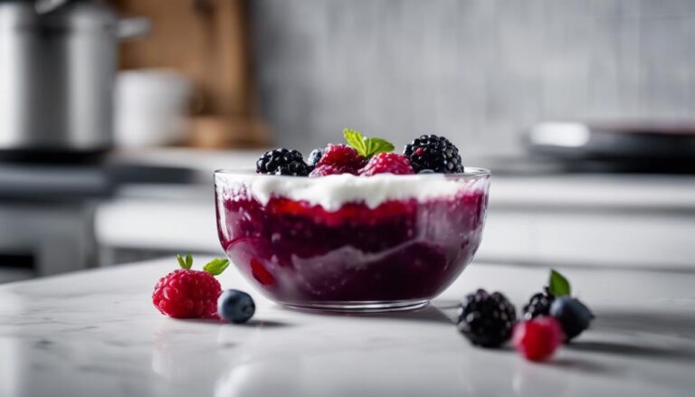 Sous Vide Berry Compote With Whipped Coconut Cream