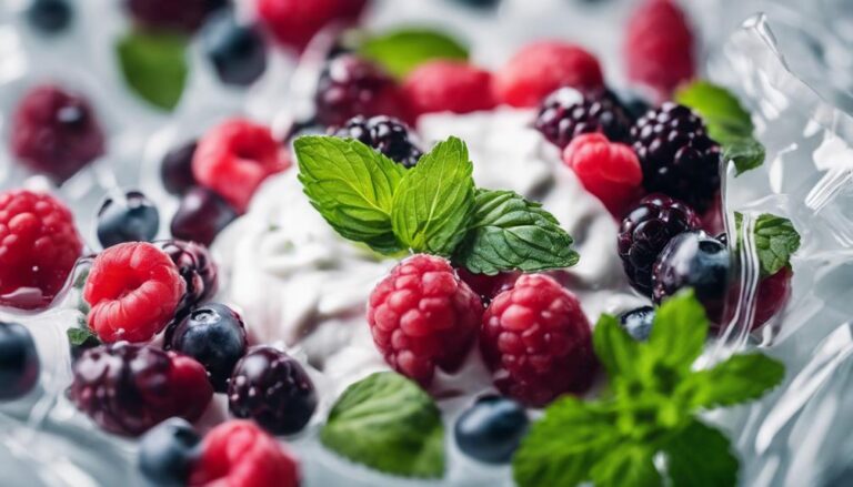 Sous Vide Berries With Whipped Coconut Cream