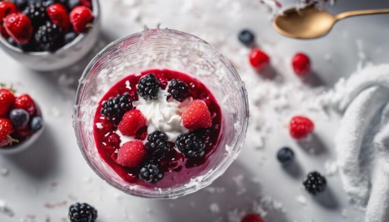 Sous Vide Berry Compote Over Coconut Yogurt