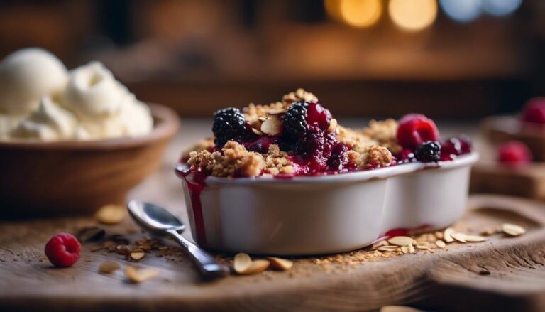 Sous Vide Berry Cobbler With Oats and Almonds