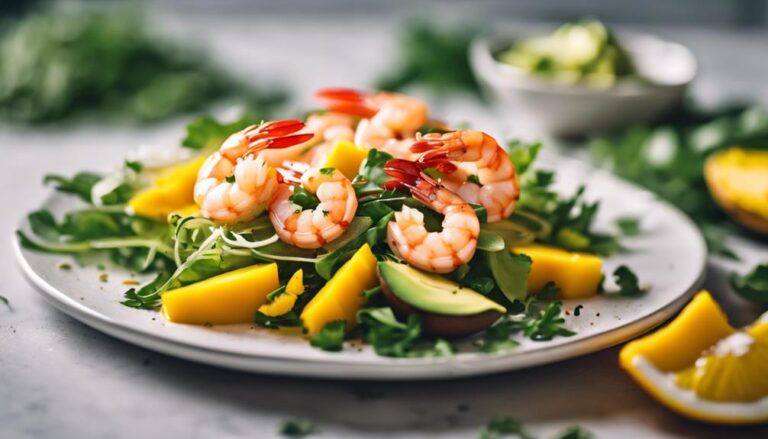 Sous Vide Shrimp and Mango Salad