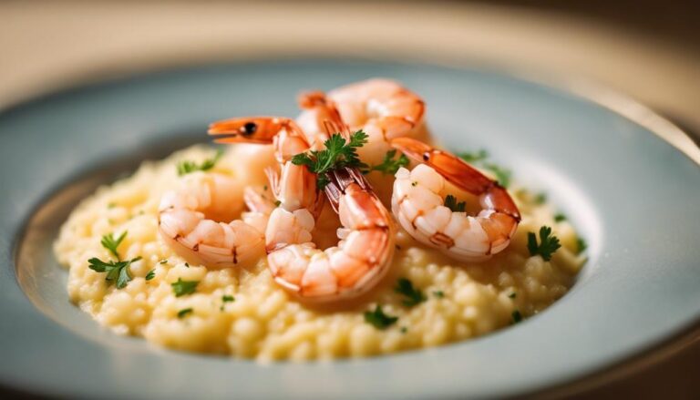 Sous Vide Shrimp and Grits