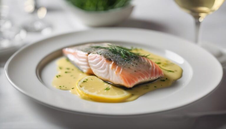 Sous Vide Rainbow Trout With Lemon-Dill Sauce