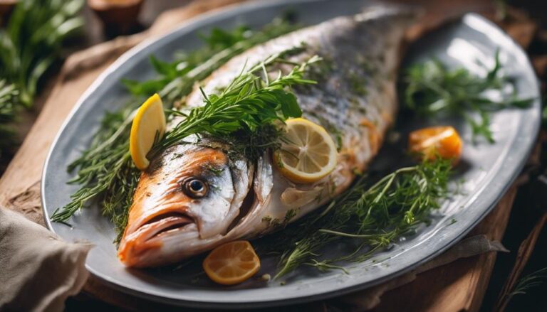 Sous Vide Whole Roasted Fish With Herbs