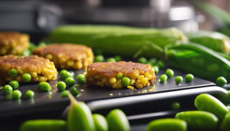 Sous Vide Corn and Pea Fritters