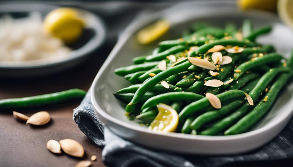 delicious sous vide green beans