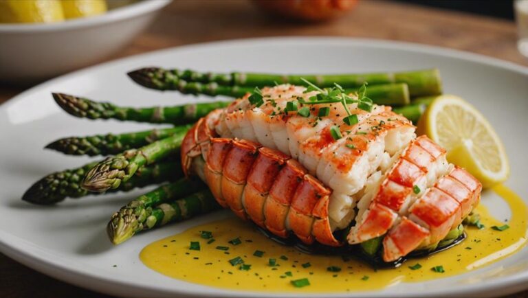 Sous Vide Lobster Tail With Lemon Butter