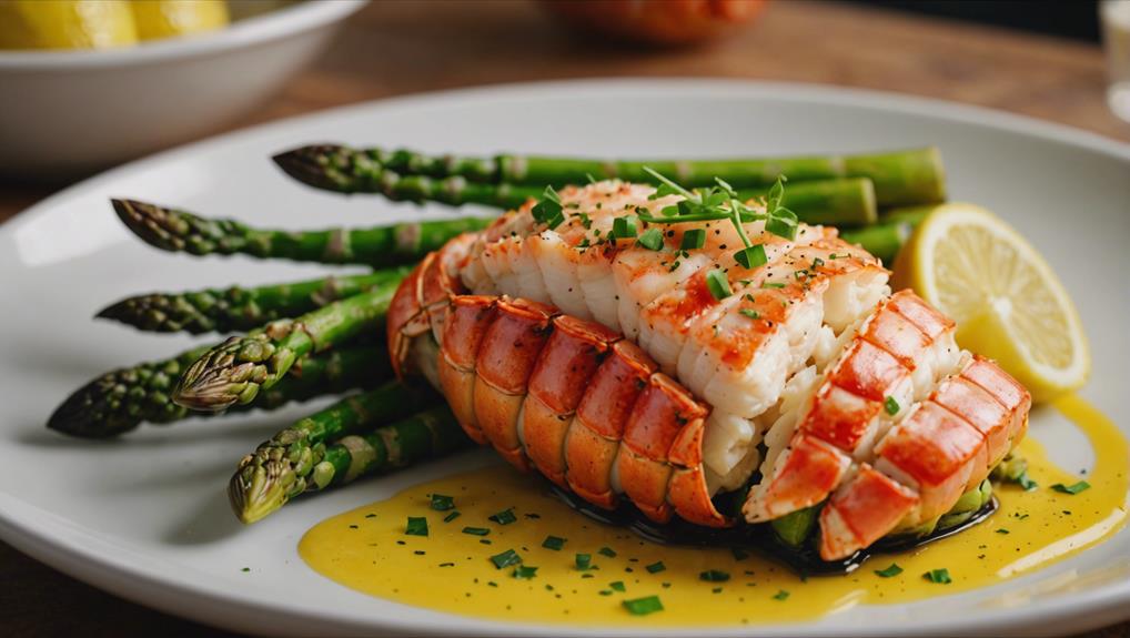 delicious sous vide lobster