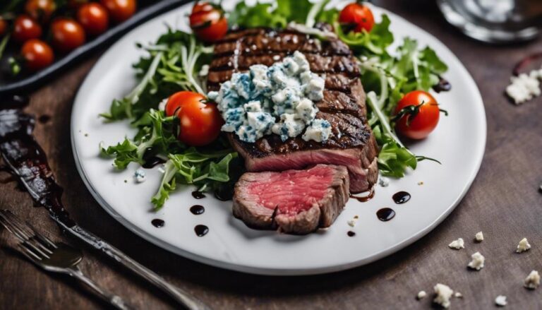 Sous Vide Steak and Blue Cheese Salad