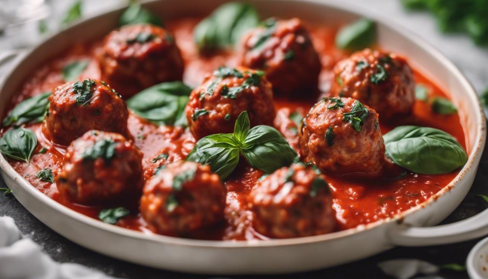 delicious sous vide meatballs