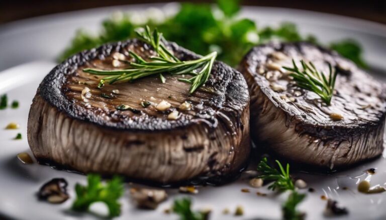 Sous Vide Portobello Mushroom Steaks