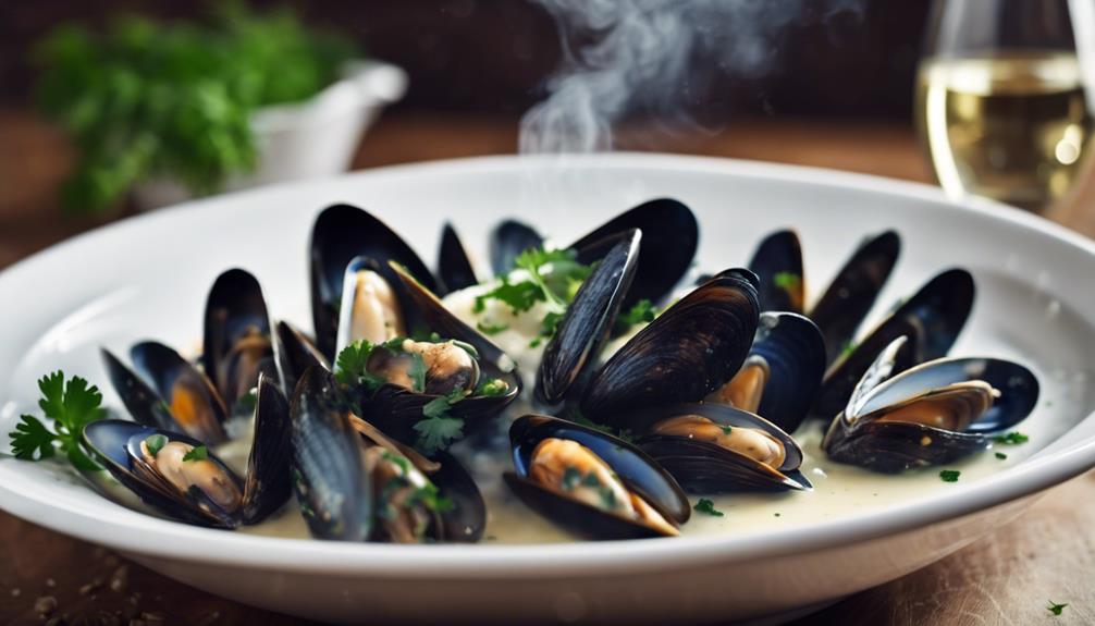 delicious sous vide mussels