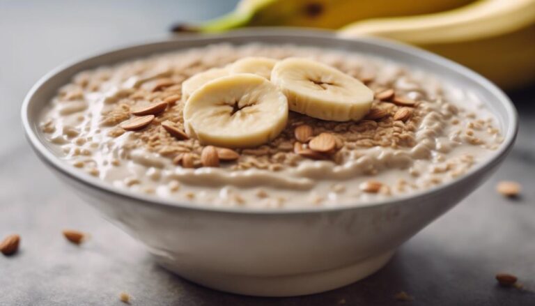 Creamy Sous Vide Oatmeal With Almond Butter and Banana