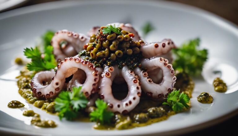 Sous Vide Octopus With Olive Tapenade