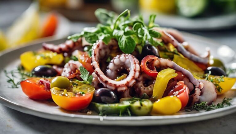 Mediterranean Sous Vide Octopus Salad