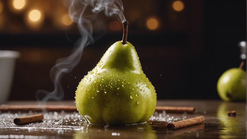 delicious sous vide pears