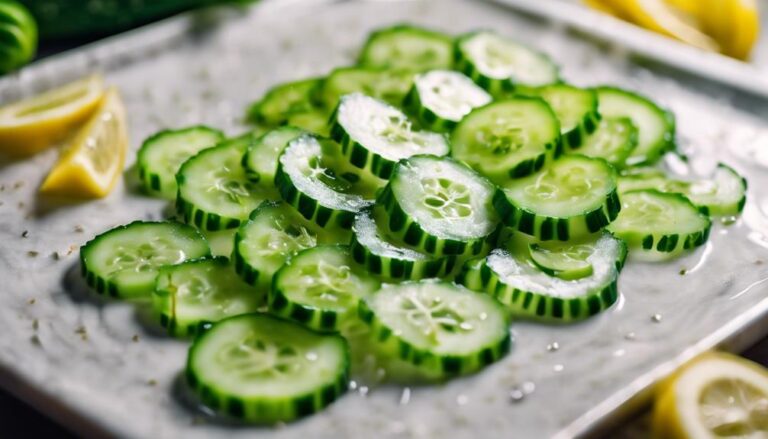 Sous Vide Sweet and Sour Cucumber Salad