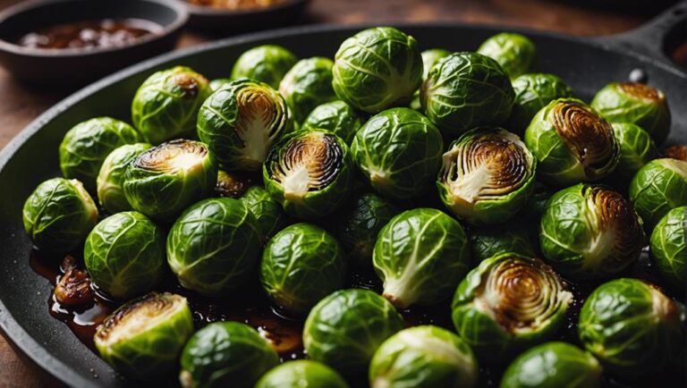 Sous Vide Balsamic Glazed Brussels Sprouts