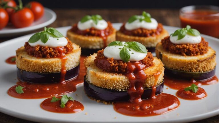 Sous Vide Eggplant Parmesan