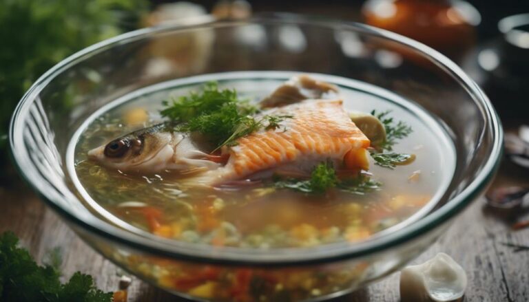 Sous Vide Fish Head Soup